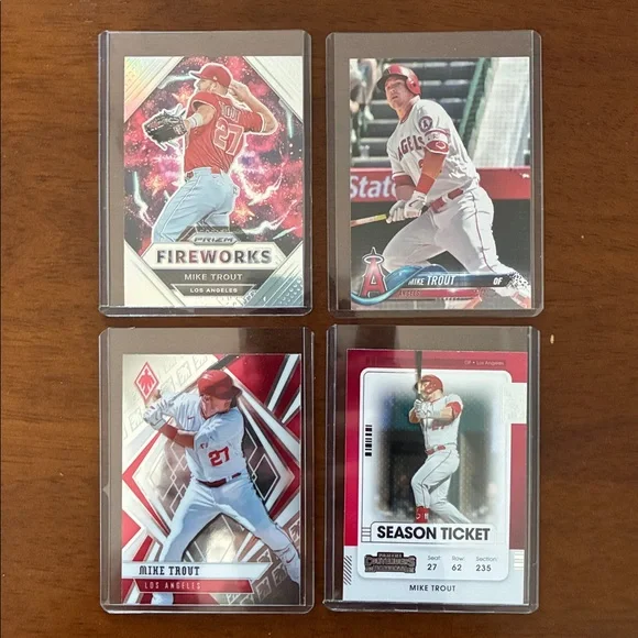 16 Card Mike Trout Lot - Picture 4 of 8